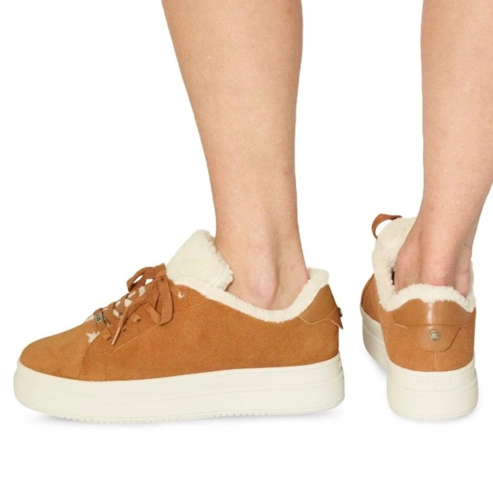 J/SLIDES Ninka Womens Suede Platform Skate Shoes Waterproof Size 7